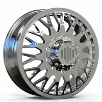 Jantes DEONEO personnalisées polies pour camion F350, 24x14, 26x12, 28x16 pouces, 8x170, 8x180, 6x139.7, 8x6.5