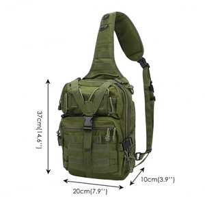 Sacs à bandoulière tactiques multifonctionnels de haute qualité pour hommes, sacs de poitrine, sacs à bandoulière, sacs messagers - Product Image 2