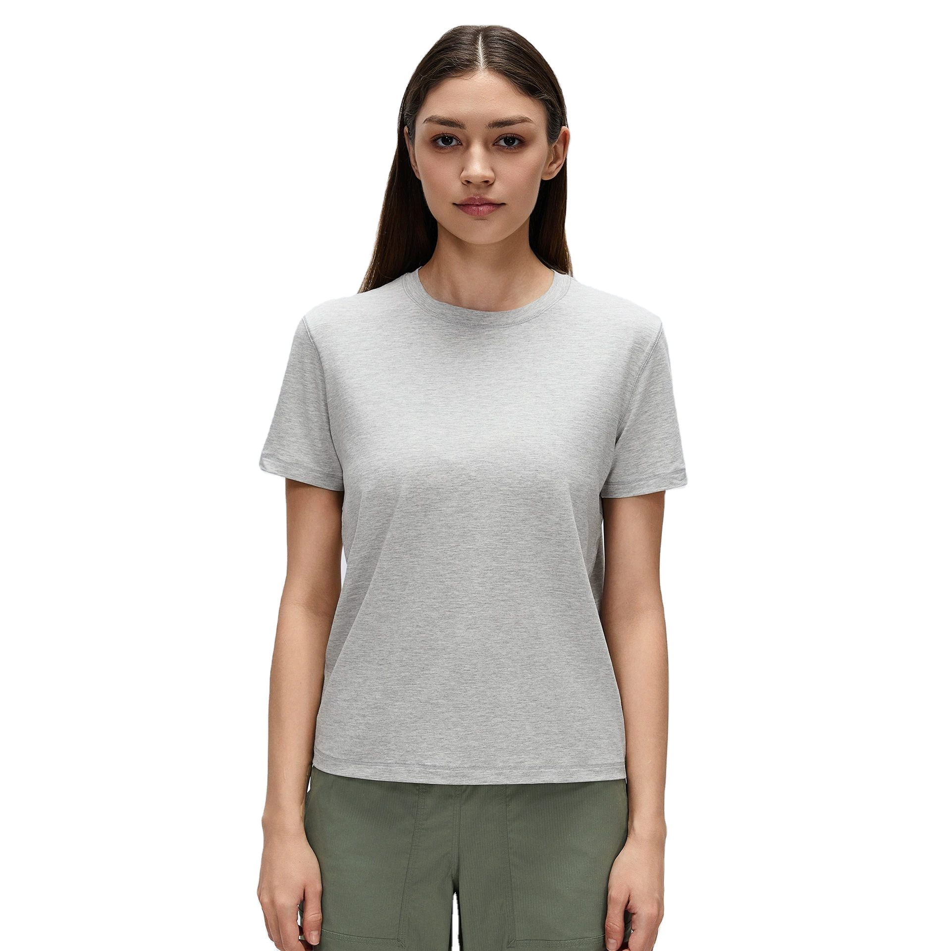 Eco-Friendly Lyocell Sportswear: 7 Color Quick-Dry Yoga T-Shirt for Women, 2026 Summer Latest Design, Breathable Fitness Wear