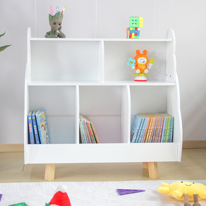 Mobiletto portaoggetti per <span class=keywords><strong>libri</strong></span> e giocattoli per bambini, organizer <span class=keywords><strong>da</strong></span> pavimento per la casa e l'asilo, angolo lettura - Product Image 4