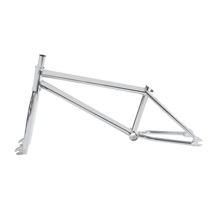 Ventes directes d'usine BR001, cadre de vélo BMX de 20 pouces avec fourche, cadre de vélo BMX chromoly personnalisé en couleur intégrale, cadre BR001 BMX - Product Image 3