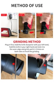 Nuoten Bán Chạy 3-Trong-1 Mini Tự Động Cắt Kéo Điện Dao Mài Chuyên Nghiệp Cơ Khí Thân Thiện Với Môi Carbon Thép Mài - Product Image 3