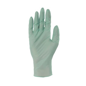 ถุงมือไนไตรล์แบบใช้แล้วทิ้ง สีเขียว ปราศจากน้ำยาง ปราศจากแป้ง รุ่น M3.5g ผลิตในมาเลเซีย ขายตรง - Product Image 2