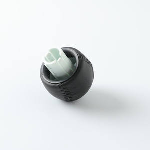 Pomo de palanca de cambios de cuero ergonómico para Alfa Romeo, modelo Alpha, número de pieza Alpha - Product Image 2