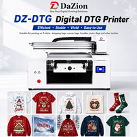 Imprimante DTF Dazion haute précision XP600 à double tête pour t-shirts, sweats à capuche, sacs fourre-tout, impression textile professionnelle