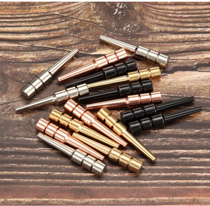 Massief Metalen Taps Toelopende Ontwerp Cribbage Board Pinnen 34Mm 6Mm Quadrate Kop Gladde Schacht Type 3 Kleuren Voor 2.4Mm (1/8 '') Gatenplaten - Product Image 5