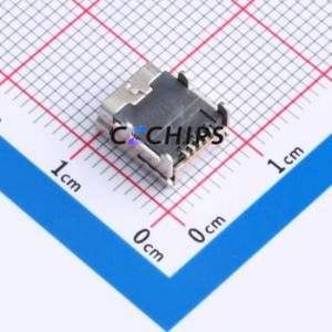 GT-USB-2207 USB Connector SMD Connector ( Connector Type: Mini-B )( Protocol Standard: USB 2.0 )( Gender: Female ) - Product Image 2