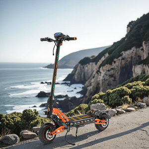 Exclusivo en el extranjero 3300W Dual-Drive Off-Road Scooter eléctrico Batería de larga duración Brazo oscilante Diseño plegable 70 km/h Velocidad sin escobillas - Product Image 4