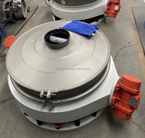 UJINAUTO Séparateur à tamis vibrant rotatif à décharge directe Tamis de tri des grains de poudre en plastique Noyau de moteur pour la transformation des aliments - Product Image 3