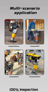 PME-RM55 CE nhỏ đi bộ phía sau xây dựng Dirt DIESEL rung nhảy Jack compactor <span class=keywords><strong>tamping</strong></span> <span class=keywords><strong>rammer</strong></span> - Product Image 4