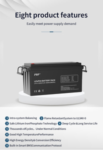 串联并联12V 100Ah磷酸铁锂电池 低自放电率 6000次循环寿命 0-50℃红外工作温度 - Product Image 2