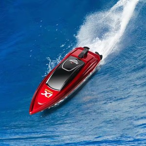 YIFAN HC-805 Jouet <span class=keywords><strong>bateau</strong></span> télécommandé RC haute vitesse miniature 2,4 GHz pour enfants de 5 à 13 ans, utilisation intérieure-extérieure - Product Image 1
