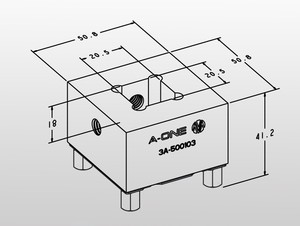 Giá đỡ điện cực tiêu chuẩn A-ONE prisround 3a-500103 với hệ thống xử lý A-ONE hoặc bộ đổi điện cực để giữ lớn nhất 20 - Product Image 4