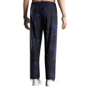 กางเกงตกปลาสีน้ำเงินเข้มลายพราง พร้อมคุณสมบัติป้องกันแสงแดดขั้นสูง UPF50+ แห้งเร็ว น้ำหนักเบา และสวมใส่สบาย - Product Image 2