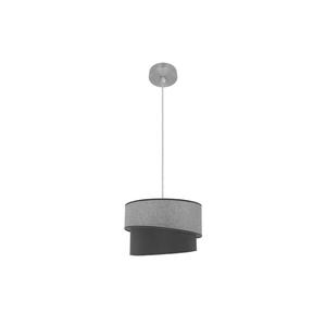 Lampada a Sospensione 1xE27 Nichel/Grigio 35x35 cm - Ideale per Illuminazione Decorativa in Case e Uffici. - Product Image 1