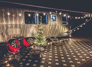 Reversible Waterproof Durable RV <strong>Mat</strong> Plus Pattern Patio Rug - Product Image 5