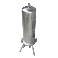 Réservoir de filtration en acier inoxydable 316L résistant à la corrosion de 20 pouces pour solutions d'électrodéposition, revêtements de peinture et filtration d'encre