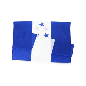 <span class=keywords><strong>Bandera</strong></span> NACIONAL <span class=keywords><strong>DE</strong></span> <span class=keywords><strong>Honduras</strong></span> <span class=keywords><strong>de</strong></span> poliéster azul y blanco <span class=keywords><strong>de</strong></span> 3x5 pies hecha a medida, 5 <span class=keywords><strong>estrellas</strong></span> mostradas para uso en exteriores - Product Image 6