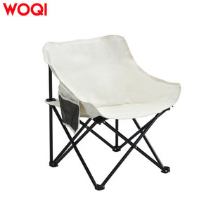 Chaise pliante portable Woqi, structure en aluminium, tissu Oxford, chaise longue de jardin, capacité de charge de 150 kg - Product Image 4