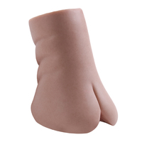 Dual-Channel-Masturbator für Männer mit Doppel-Eingang: Realistische Vagina & Anus Stroker-Hülle aus weichem Silikon – Sexspielzeug für Erwachsene