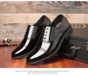 Chaussures pour hommes 2026 Nouveauté Tige en PU Respirantes à lacets Talon plat Coupe basse Semelle souple Ultra-confortables Décontractées Tendance - Product Image 5