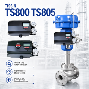 Série OEM acceptée Tissin TS800 TS805, type numérique intelligent HART pour actionneur pneumatique industriel - Product Image 2