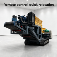 Alimentateur oscillant sur chenilles GZS1260 d'une capacité de 200 à 500 TPH pour l'extraction en grande échelle