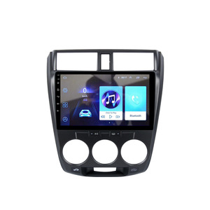 Pour City 2009 2010 2011 12 Écran tactile Android Autoradio DVD Vidéo GPS Audio Lecteur multimédia de navigation - Product Image 1