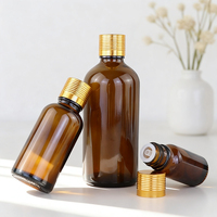 Prix d'usine – Flacon vide en verre pour huile fine, cosmétiques et essences, 5ml, 10ml, 15ml, 20ml, 30ml, 50ml, 100ml