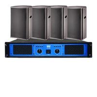 OEM ODM Enceintes de concert multimédias professionnelles de 12 pouces, haut-parleur, caisson de basses, son stéréo actif, lecture vidéo, métal 3 (2.1) 300W