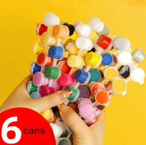 Juego de <span class=keywords><strong>pintura</strong></span> digital DIY Kindgarton <span class=keywords><strong>para</strong></span> adultos, <span class=keywords><strong>pintura</strong></span> acrílica por número en lienzo de vidrio, medios de papel - Product Image 1