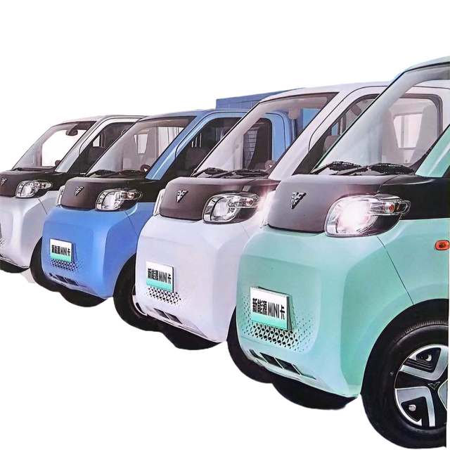4 Wheel Electric Mini Car Lithium Battery Truck Goods Transport Long Drive Range for House Use Cargo Carriage