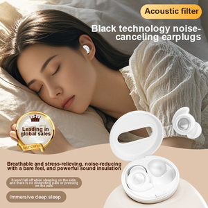 Thiết kế mới Silicone tiếng ồn hủy bỏ thoải mái nghe bảo vệ nút tai cho ngủ bơi buổi hòa nhạc - Product Image 5