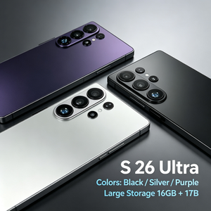 Venta Directa de Fábrica, Teléfono Móvil s26 ultra 5G Versión Global, Android 14, 16GB+512GB, Pantalla HD de 7.3" y 120Hz, Inglés - Product Image 5