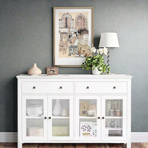 लिविंग रूम, बेडरूम और कई दृश्यों के लिए du की सबसे अधिक बिकने वाली आधुनिक शैली ठोस लकड़ी भंडारण कैबिनेट - Product Image 1