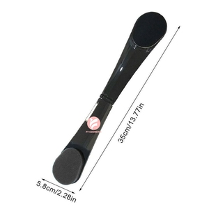 Cepillo de esponja autoajustable aplicador de loción de espalda fácil de alcanzar plegable rosa azul negro para protección <span class=keywords><strong>solar</strong></span> y cuidado del cuerpo - Product Image 2