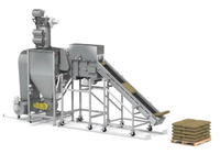 Machine de vidage automatique de sacs de type tambour pour la récupération précise des matériaux
