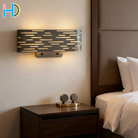 Lampes murales en acrylique LED de haute qualité pour villa, restaurant, club-house, maison, bureau, chevet