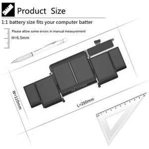 Stock US MYiYAE 74.9Wh A1502 A1582 A1493 <span class=keywords><strong>Batterie</strong></span> d'ordinateur portable pour <span class=keywords><strong>Macbook</strong></span> <span class=keywords><strong>Pro</strong></span> Retina13 "A1502 Late 2013 Mid <span class=keywords><strong>2014</strong></span> Early 2015 <span class=keywords><strong>Batterie</strong></span> - Product Image 2