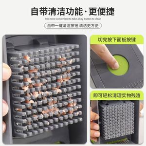 เครื่องมือครัวอเนกประสงค์ 15-in-1 ทำจากสแตนเลส ใช้งานง่าย เป็นมิตรกับสิ่งแวดล้อม สำหรับหั่นผัก หั่นหัวหอม ปอกมันฝรั่ง และผลไม้ - Product Image 3