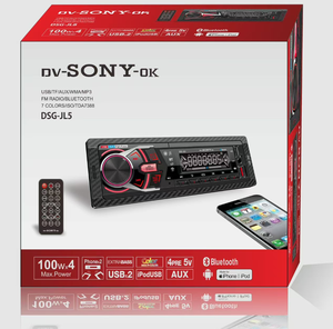 Autoradio <span class=keywords><strong>SONY</strong></span> DSG-JL5, RCA, Subwoofer, Lecteur de Carte, Lecteur USB MP3, Stéréo Automobile - Product Image 1