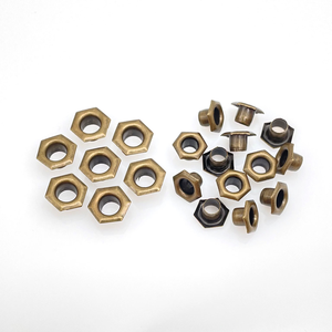 Fabricante de ojales, venta al por mayor, ojales de zapatos hexagonales de metal <span class=keywords><strong>para</strong></span> <span class=keywords><strong>calzado</strong></span> - Product Image 4