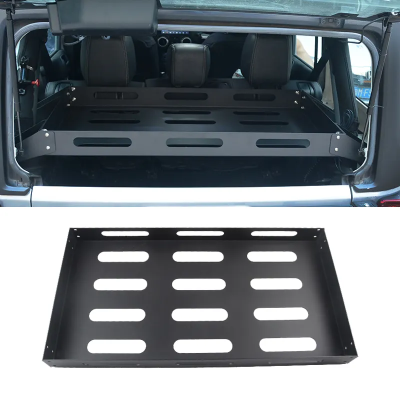 Hot car accessories trunk cargo cover parcel shelf rear luggage storage carrier for Jeep Wrangler JK 2007-2018