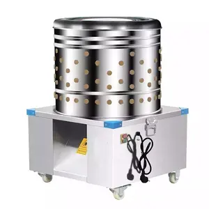 New 2020 180w Stainless Steel Automatic Poultry Feather Removal Machine Turkey Chicken Plucker Poultry Plucking Machine