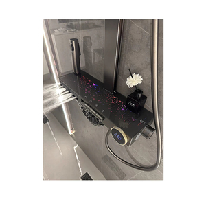 Смеситель для душа черный для современной ванной - Product Image 1