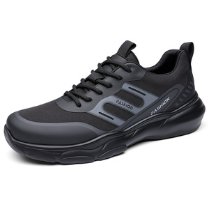 Zapatos Deportivos de Malla para Hombre, con Punta Redonda, Suela de Goma, Entresuela de EVA, para Aumentar la Altura, para Senderismo, Actividades al Aire Libre y Uso Casual - Product Image 5