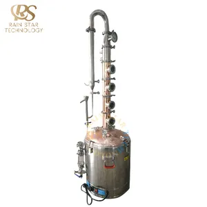 High Quality Cognac Distillery Making Machines Copper Distiller Wine Distillation Equipment