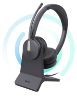 Casque filaire Yealink BH70 ultra-léger à 3 micros avec ANC, longue autonomie, charge rapide, certification Teams