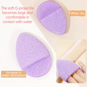 Губка для удаления макияжа, мягкие перчатки для мытья лица, инструменты для чистки лица, косметическая маска для глубокого очищения лица, грязь, многоразовые Чистые Губки - Product Image 5