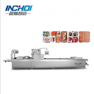 INCHOI New Technology Automatic Continuous Stretch Thermoforming Vacuum Packaging Machine/Skin packaging machine